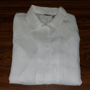 Liz Baker NWOT Button Down Blouse Sz 10T